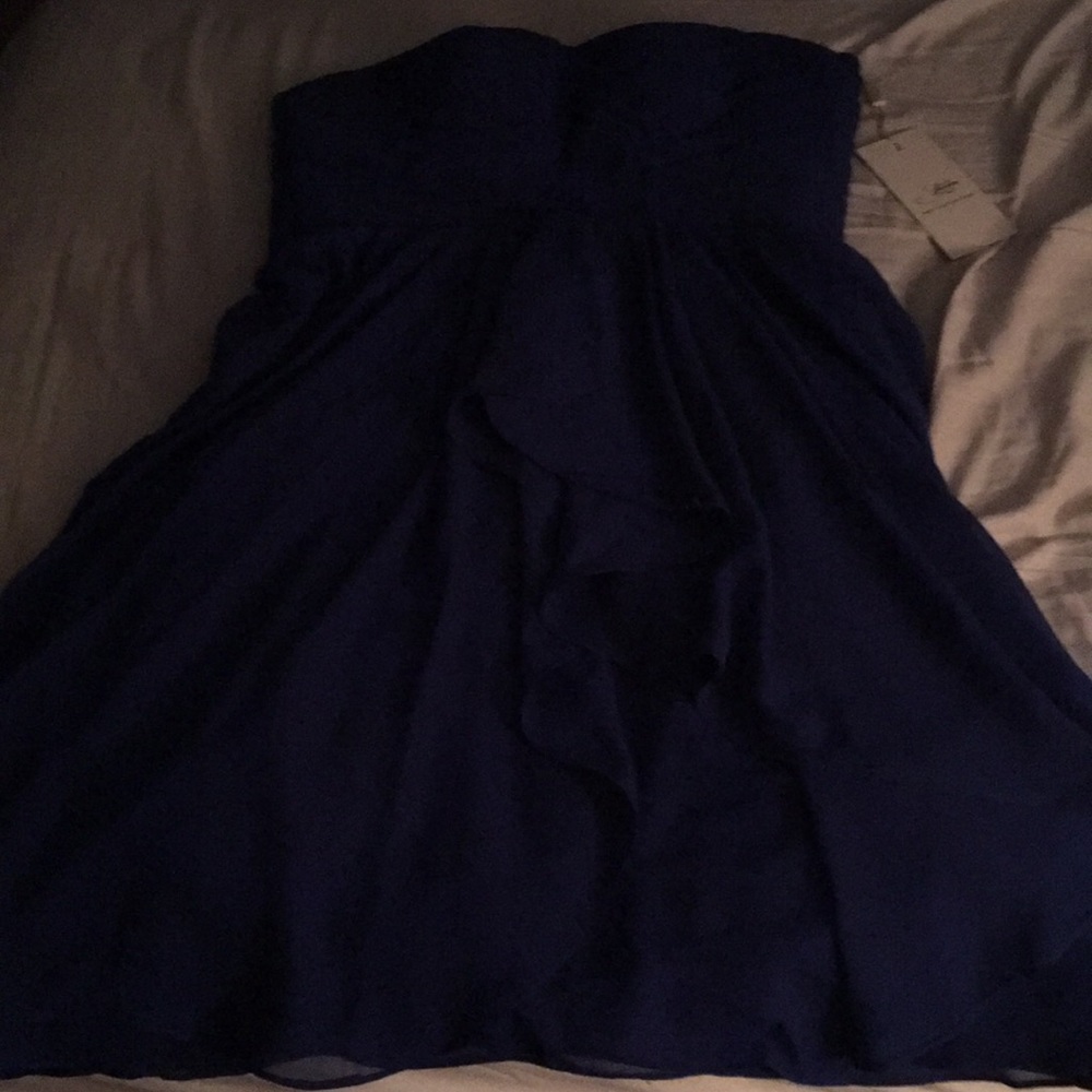 Formal blue dress